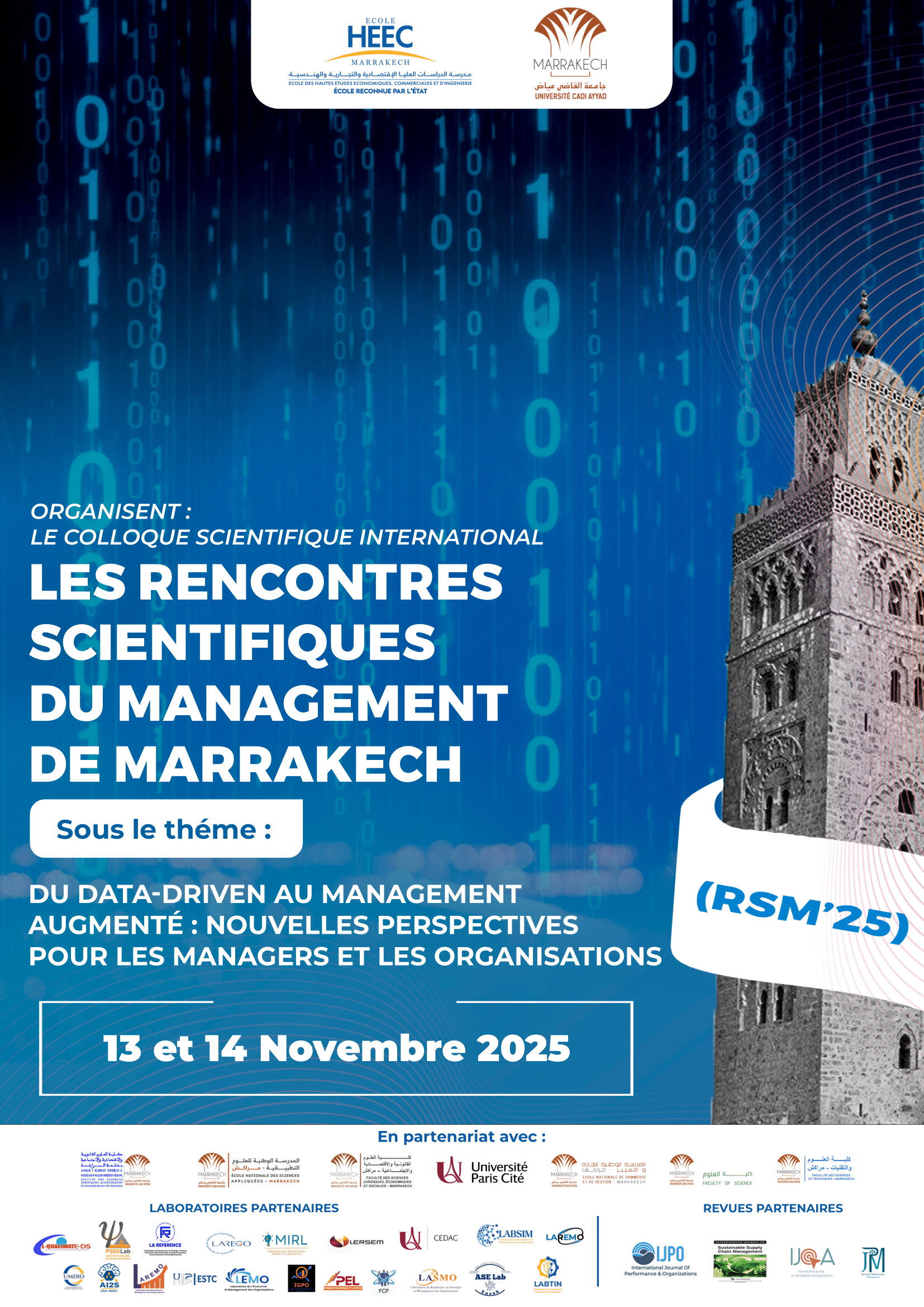 Affiche du colloque RSM25